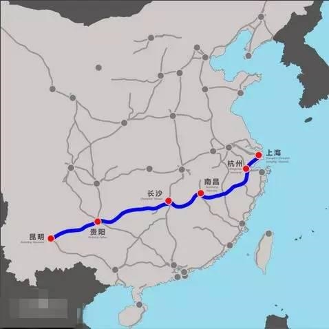 350公里/小時(shí)！中國東西向最長高鐵將通車